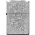 Zippo Lighter - Steampunk Skull-Etched - Lighter USA