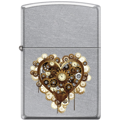 Zippo Lighter - Steampunk Heart - Lighter USA