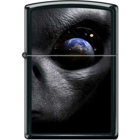 Zippo Lighter - Alien Earth Eye - Lighter USA