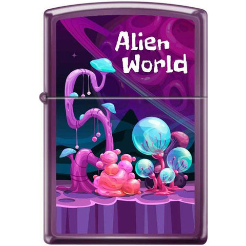 Zippo Lighter - It's an Alien World - Lighter USA