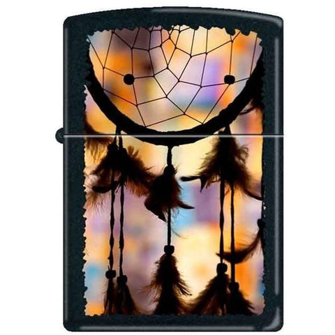 Zippo Lighter - Dreamcatcher Black Matte - Lighter USA