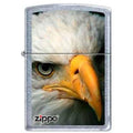 Zippo Lighter - Eagle Head Street Chrome - Lighter USA