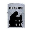 Zippo Lighter - Did My Time Street Chrome - Lighter USA