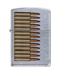 Zippo Lighter - Machine Bullets Street Chrome - Lighter USA