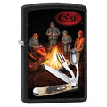 Zippo Lighter - Case Hobo Black Matte - Lighter USA