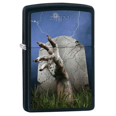 Zippo Lighter - Hand Rising From Grave - Lighter USA