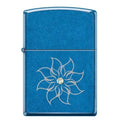 Zippo Lighter - Flower w/ White Swarovski Crystal - Lighter USA