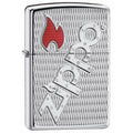 Zippo Lighter - Zippo Bolted High Polish Chrome Armor - Lighter USA