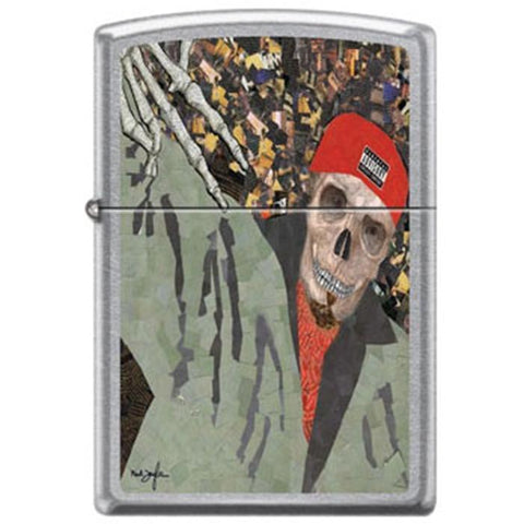 Zippo Lighter - Neal Taylor Thug Street Chrome - Lighter USA