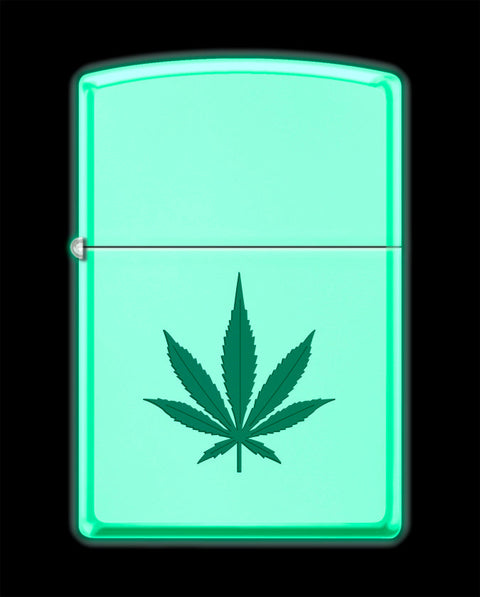 Zippo Lighter - Marijuana Leaf - Lighter USA