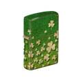 Zippo Lighter - Ombre Green Shamrock Brass Finish - Lighter USA