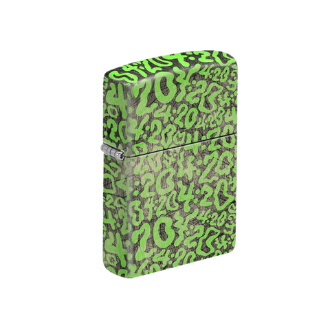 Zippo Lighter - 420 All Overprint - Lighter USA