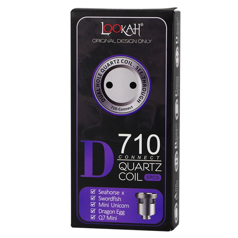 Lookah Dragon Egg D710 Connect Quartz Coil - 5 Pack - Lighter USA