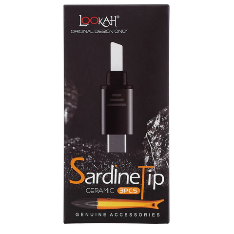 Lookah Sardine Ceramic Coil Tip - 3 Pack Cannabis Accessories Lookah   