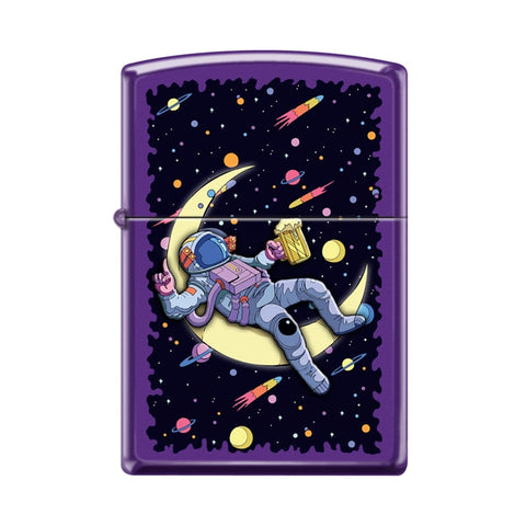 Zippo Lighter - Astronaut with a Beer - Lighter USA