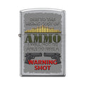 Zippo Lighter - Rising Cost of Ammo - Lighter USA