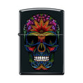 Zippo Lighter - Tropical Sugar Skull - Lighter USA