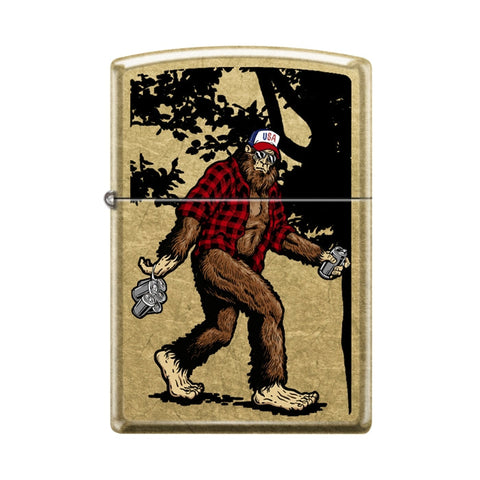 Zippo Lighter - Redneck Sasquatch - Lighter USA