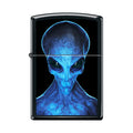 Zippo Lighter - Black Light Alien - Lighter USA