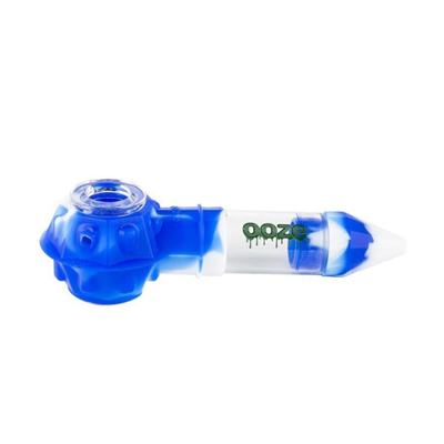 Ooze Bowser Silicone Glass Pipe - Lighter USA