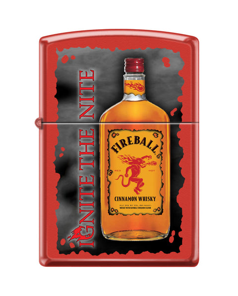 Zippo Lighter - Ignite the Night Fireball - Lighter USA