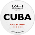 Cuba White Line Cold Dry Nicotine Pouches 10mg (5 Pack) -