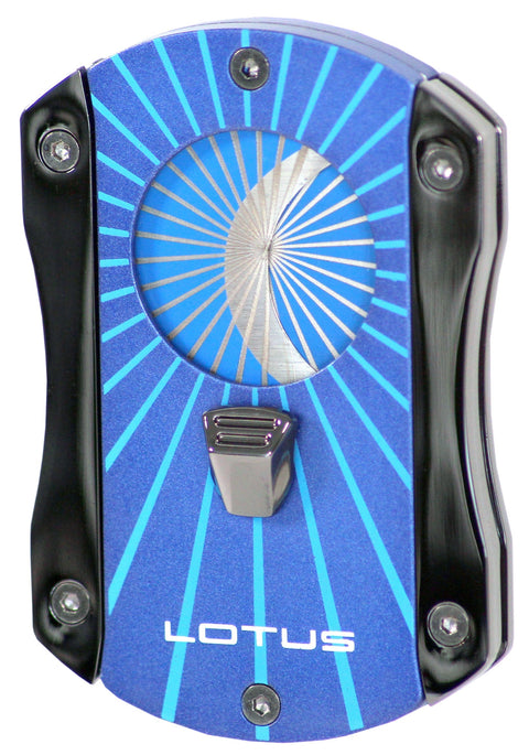 Lotus Cut 400 Techni-Color Deception Serrated Cigar Cutter - Lighter USA