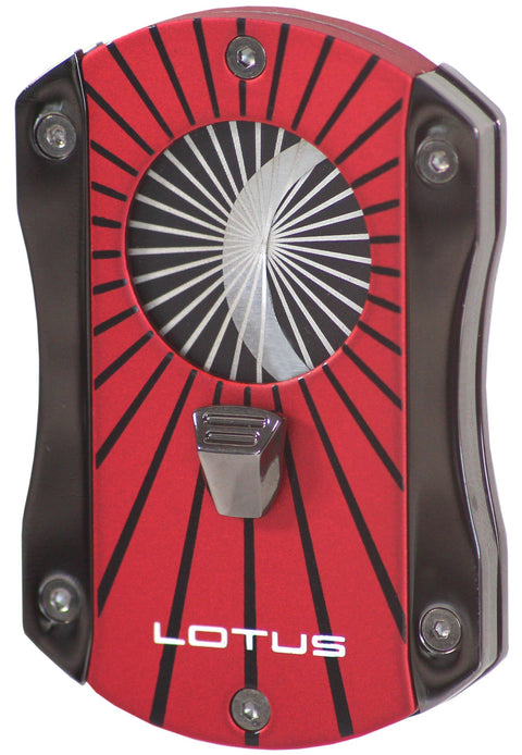 Lotus Cut 400 Techni-Color Deception Serrated Cigar Cutter - Lighter USA