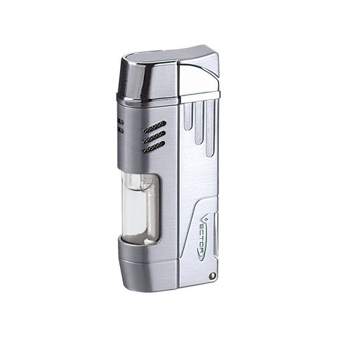 Vector Delta Dual Flame Torch Lighter with Cigar Punch - Lighter USA