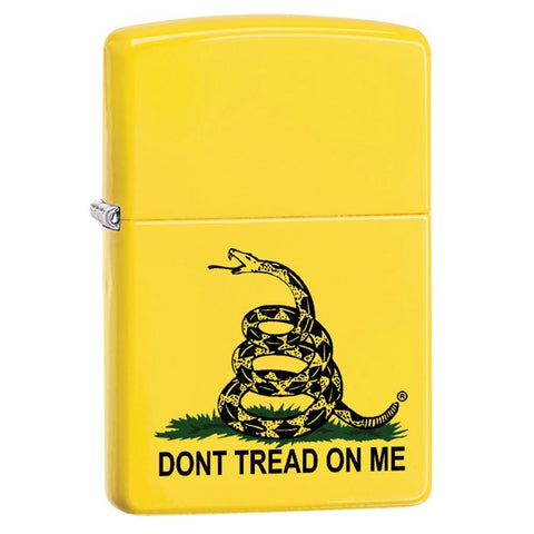 Zippo Lighter - Lemon Don't Tread On Me - Lighter USA