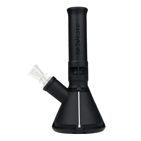 Eyce Mini Beaker - Silicone Water Pipe Cannabis Accessories Eyce Black  