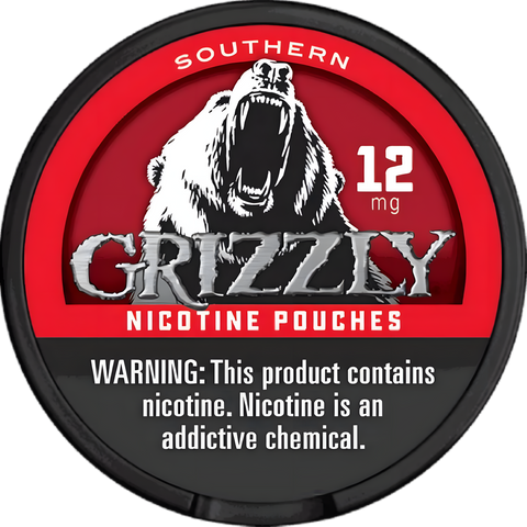Grizzly Southern Nicotine Pouches (5 Pack) -