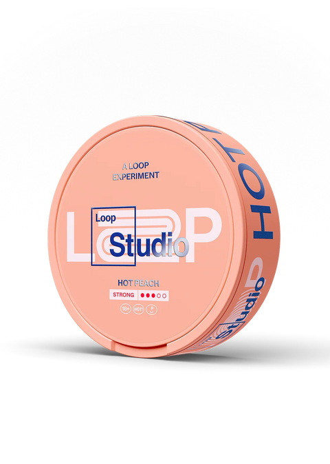 Loop Hot Peach 9.4mg Nicotine Pouches (5 Pack) -
