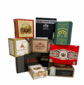 10 Premium Empty Cigar Boxes - Lighter USA