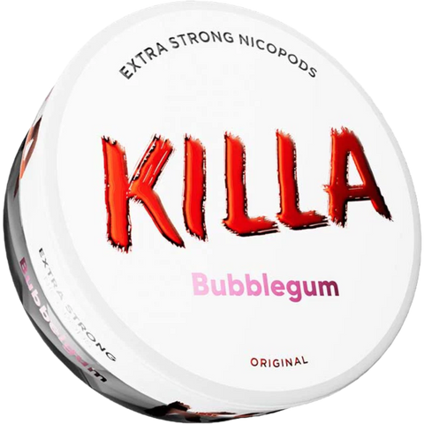 Killa Bubblegum 13.2mg Nicotine Pouches (5 Pack) -
