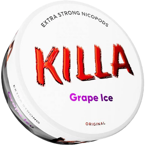 Killa Grape Ice 13.2mg Nicotine Pouches (5 Pack) -