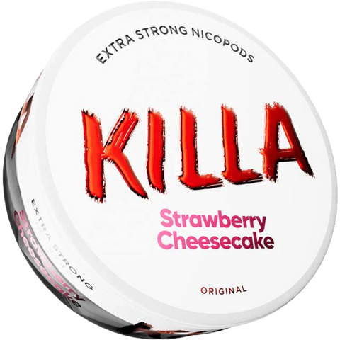 Killa Strawberry Cheesecake 13.2mg Nicotine Pouches (5 Pack) -