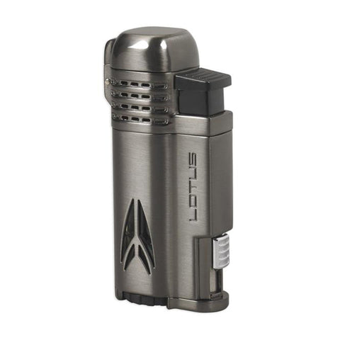 Lotus Lighter Defiant L65 Quad Jet Lighter w/ Cigar Punch - Lighter USA