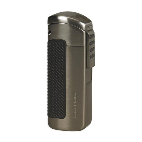 Lotus Lighter CEO L66 Triple Jet Lighter w/ Cigar Punch - Lighter USA