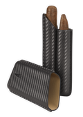 Lotus Carbon Fiber Stick Cigar Cases - Lighter USA