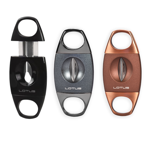 Lotus Jaws Serrated V-Cut Cigar Cutter - Lighter USA