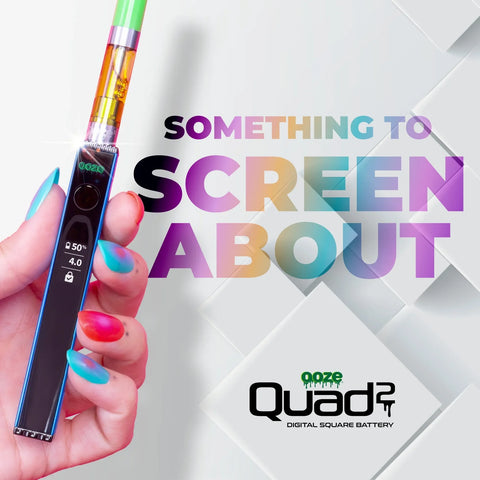 Ooze Quad 2 - 500 mAh Square Vape Battery