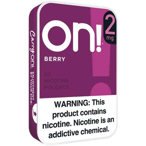 ON! Berry Nicotine Pouches (5 Pack) - 2mg