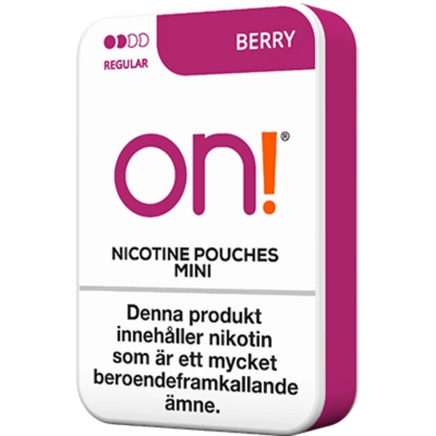 ON! Berry Nicotine Pouches (5 Pack) - 3mg