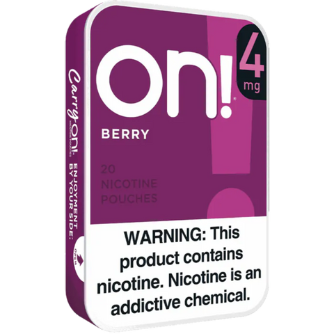 ON! Berry Nicotine Pouches (5 Pack) -
