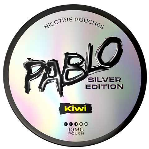 Pablo Silver Edition Kiwi 10mg Nicotine Pouches (5 Pack) -
