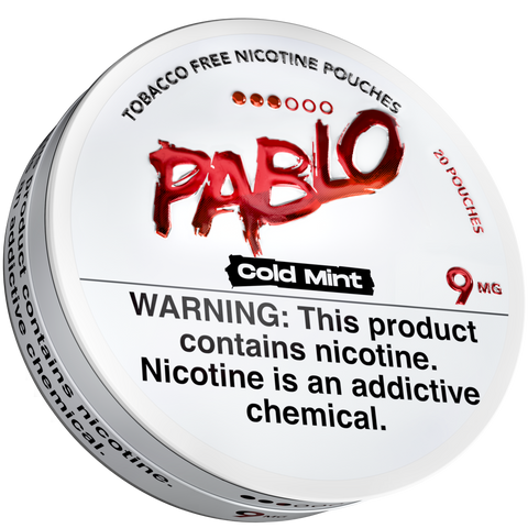 Pablo Cold Mint Nicotine Pouches (5 Pack) - 9mg