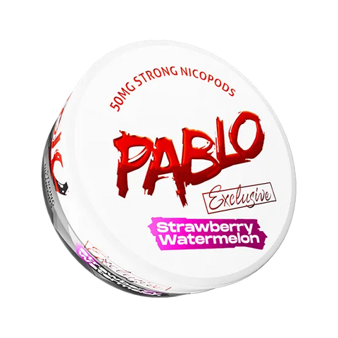 Pablo Exclusive Strawberry Watermelon 30mg Nicotine Pouches (5 Pack) -