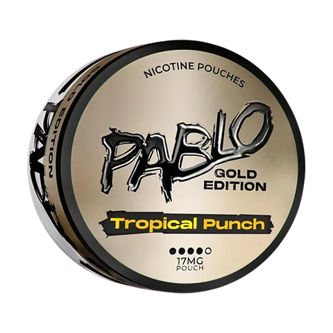 Pablo Nicotine Pouches Gold Edition Tropical Punch 17MG -