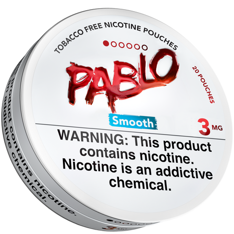 Pablo Smooth Nicotine Pouches (5 Pack) - 3mg